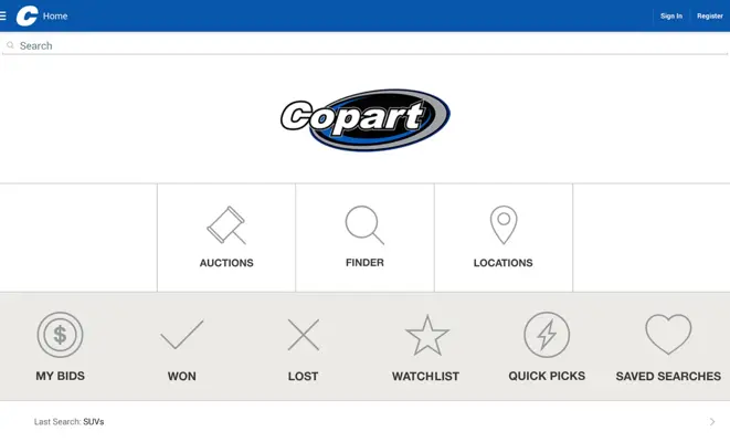 Copart android App screenshot 5